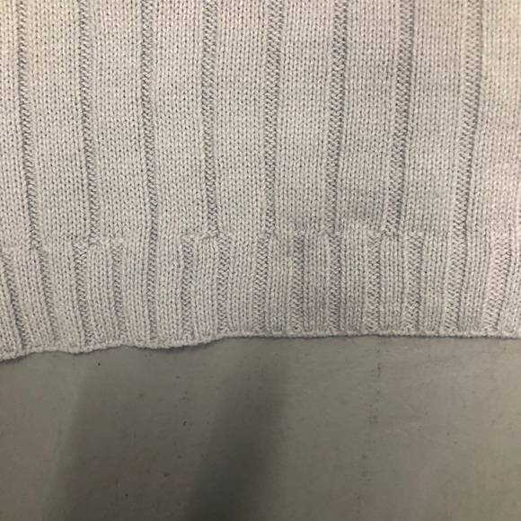 BooHoo women’s gray‎ didn’t cropped turtleneck 8-10 - Picture 5 of 8